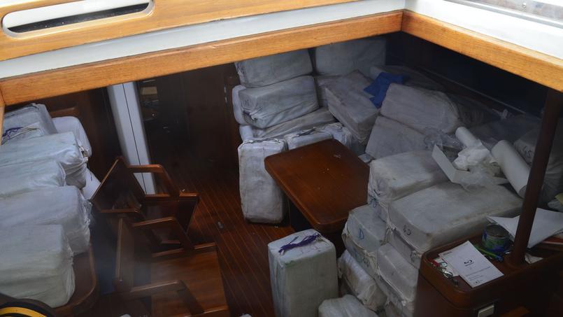 cocaine zeilschip 2000 kilo caribische zee