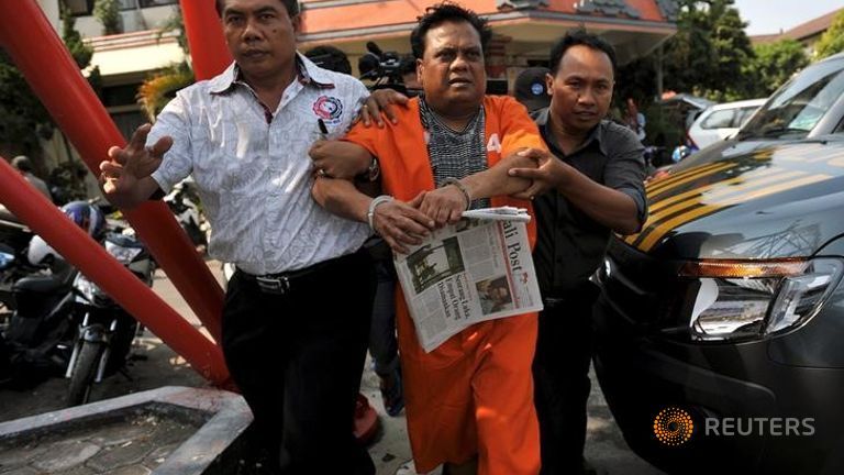 indonesie moordenaar gepakt india